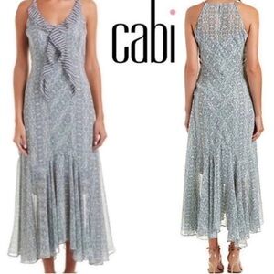 CAbi Garden Party Maxi Dress Size 4
